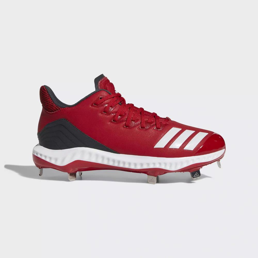 Adidas Icon Bounce Spikes De Beisbol Rojos Para Hombre (MX-15100)